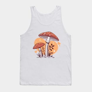 Amanita Muscaria Cottagecore Aesthetic Tank Top